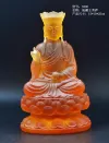 Helian Culture's premium craftsmanship water glass Guanyin Bodhisattva Buddha statue, free shipping for home worship, home Buddhist hall decoration handicrafts and ornaments Application Scenario